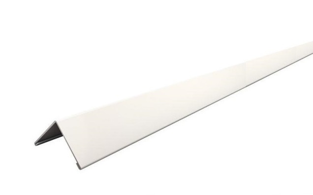 Профіль пристінний SYSTEM C L-подібний 3000x19х22мм білий